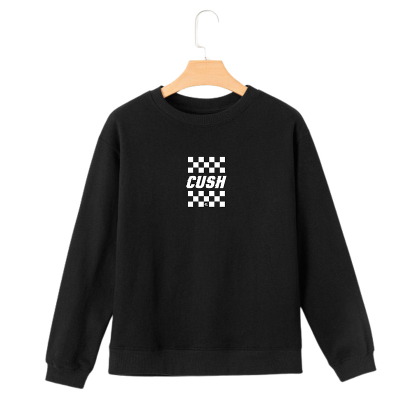 Ladies ‘Checkers’ Jumper (Black)